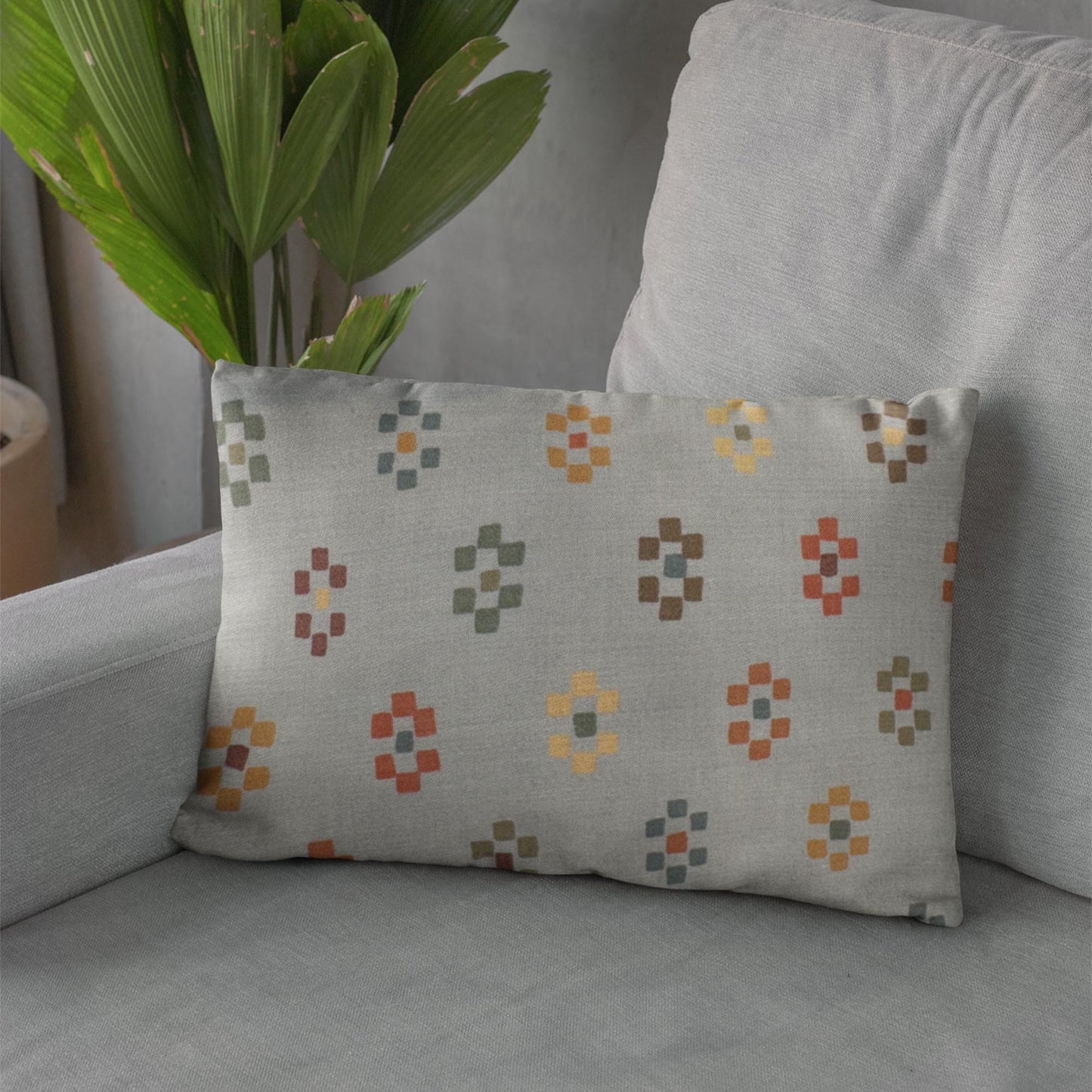 Plutus Multicolor Playfurl Dots Dots Luxury Throw Pillow