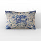 Plutus Blue Beige Ocean Breeze iKat Luxury Throw Pillow