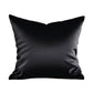 Plutus Black Midnight Luxe Velvet Luxury Throw Pillow