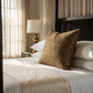 Plutus Patina Yarns Shiny Fabric With Twig Pattern Luxury Throw Pillow