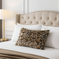 Plutus Brown Tiger Animal Faux Fur Luxury Throw Pillow