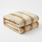 Snow Lynx Natural Color Faux Fur Luxury Throw
