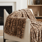 Jungle Cat Faux Fur Luxury Throw