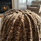 Jungle Cat Faux Fur Luxury Throw