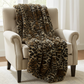 Wild Leo Faux Fur Luxury Throw