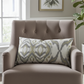 Plutus Ikat Dream Gray, Citrine Handmade Luxury Pillow