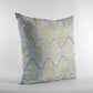 Plutus Gold Royal Arches Geometric Luxury Throw Pillow