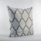 Plutus Ivory Royal Arches Geometric Luxury Throw Pillow