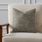 Bella Isabella Brown and Beige Luxury Throw Pillow