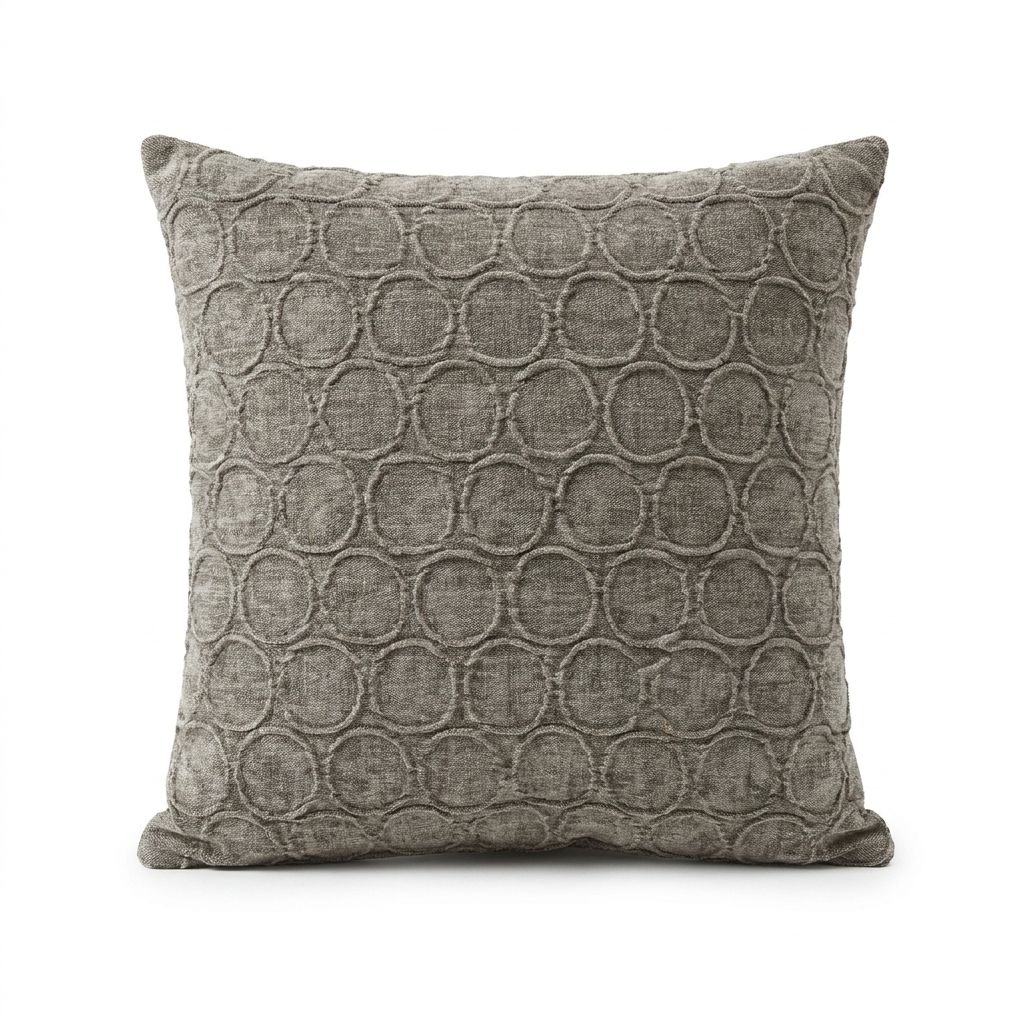 Halo Knights Blue and Gray Luxury Throw Pillow