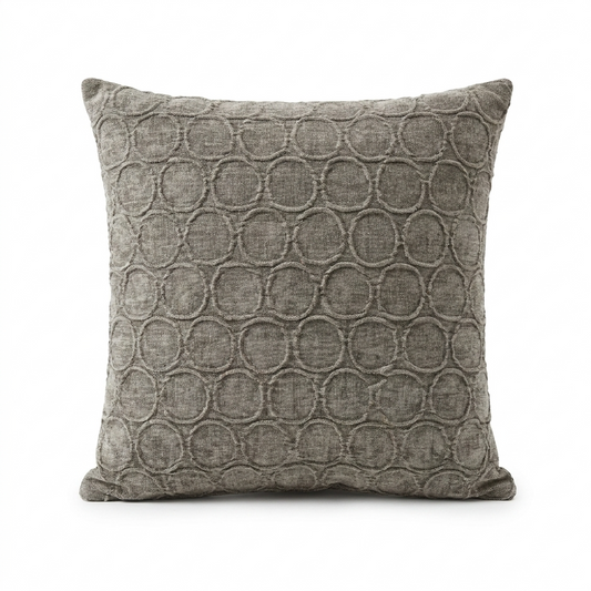 Halo Knights Blue and Gray Luxury Throw Pillow