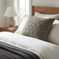 Halo Knights Blue and Gray Luxury Throw Pillow