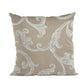 Golden Arabella Vine in Bronze Tones Luxury Throw Pillow