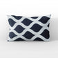 Dark Jewels Luxury Throw Pillow in Black and White