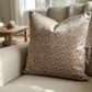 Bubbly Gal Luxury Throw Pillow in Beige Tones