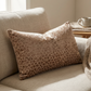 Bubbly Gal Luxury Throw Pillow in Beige Tones