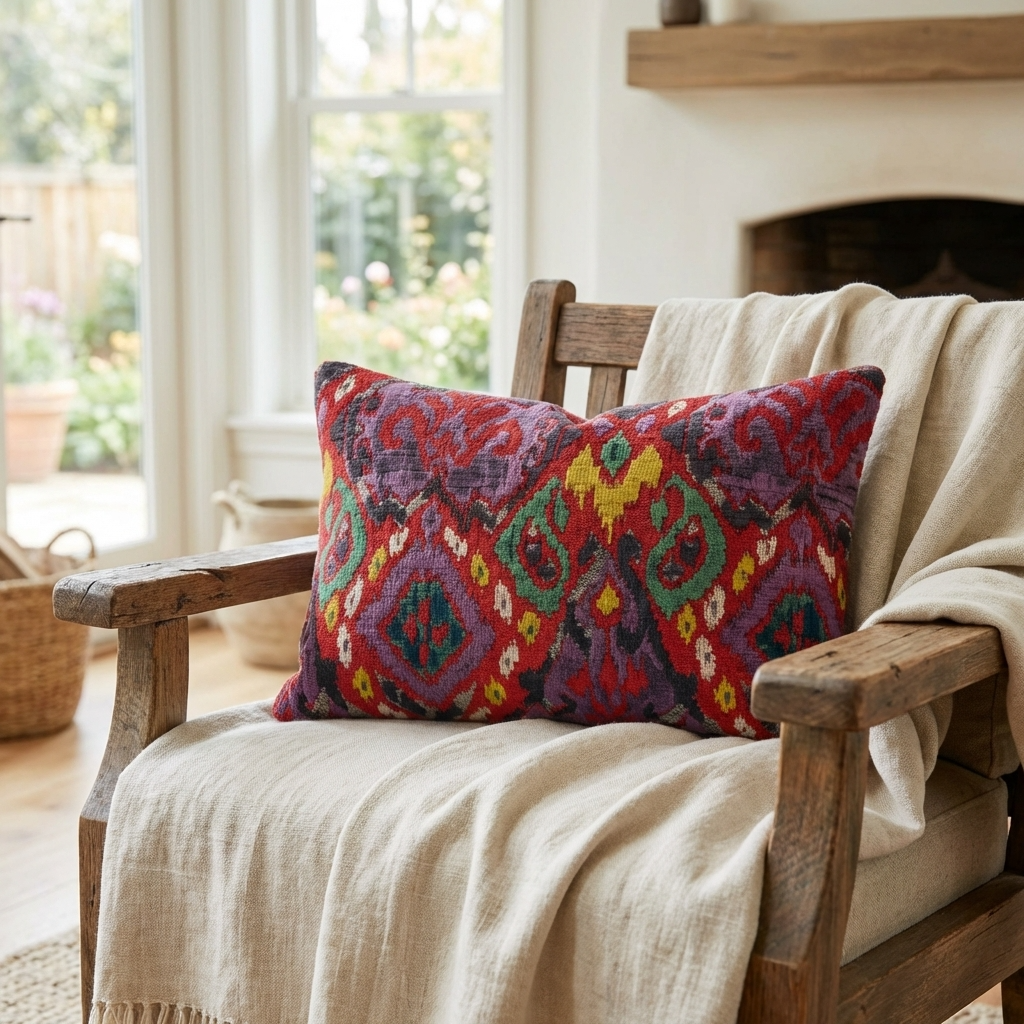 Sachi Love Luxury Throw Pillow In Multi Colors