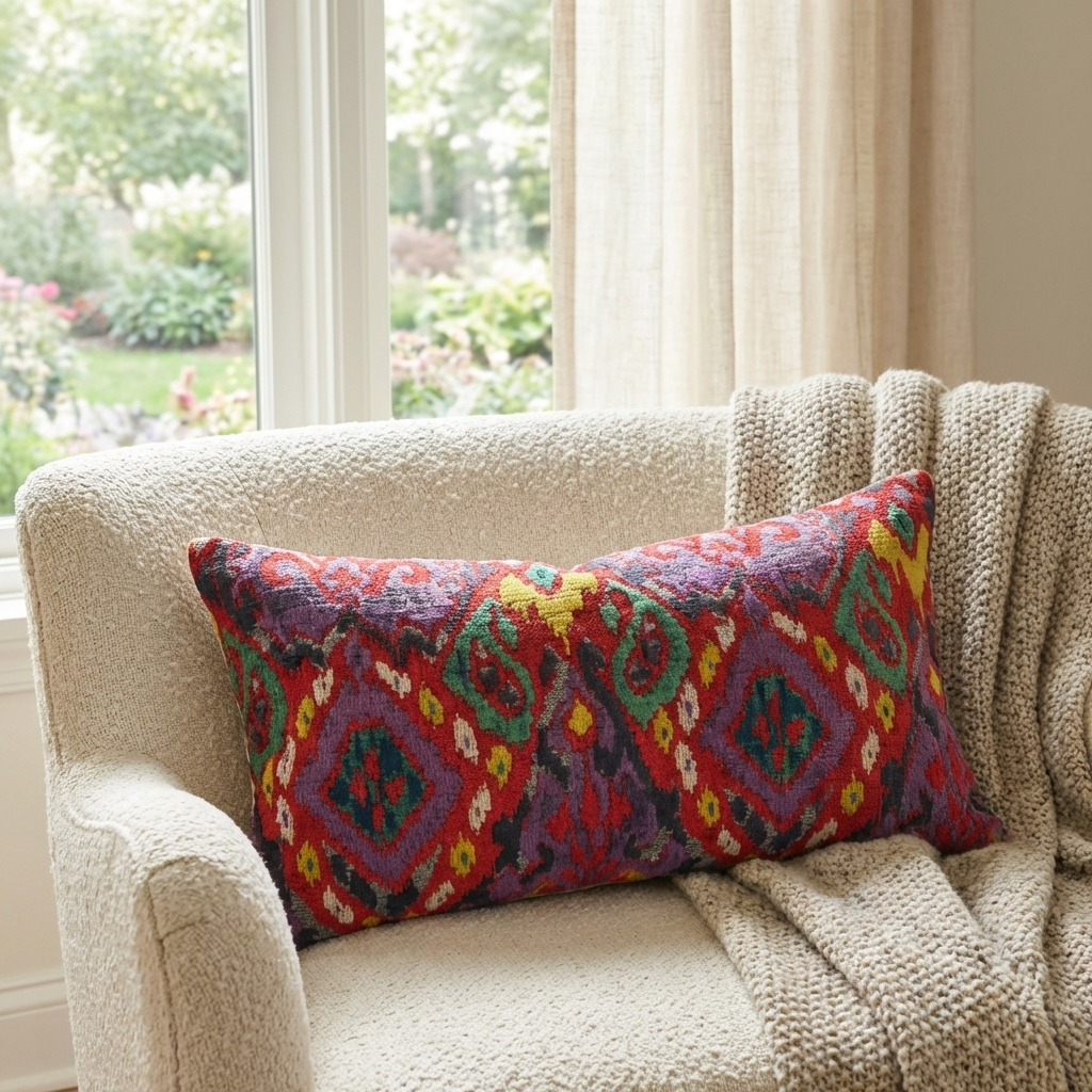 Sachi Love Luxury Throw Pillow In Multi Colors