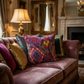 Sachi Love Luxury Throw Pillow In Multi Colors
