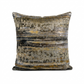 Icy Blue Wildflower Luxury Throw Pillow