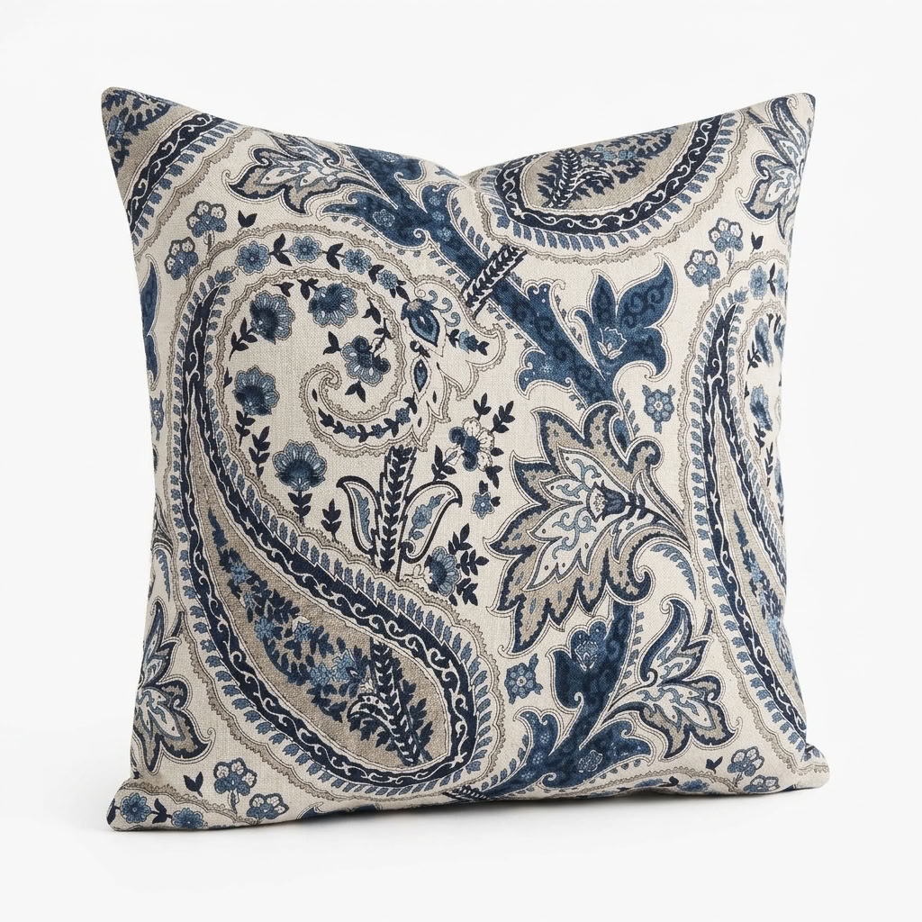 Tulip Safari Multicolor Luxury Throw Pillow