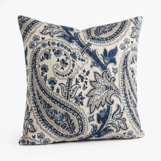 Tulip Safari Multicolor Luxury Throw Pillow