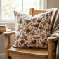 Garden Secrets Multicolor Luxury Throw Pillow