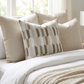 Gladstone Tiles Multicolor Luxury Throw Pillow