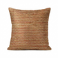 French Brick Orange and Beige Luxury Throw Pillow