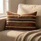 Graceful Bridge Yellow and Brown Luxury Throw Pillow