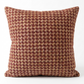 Cherry Tassel Orange Stripes Luxury Outdoor/Indoor Throw Pillow