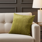 Wild Sage Green Gray and Cream Handmade Luxury Pillow