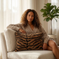 Tangerine Bliss Orange Handmade Luxury Pillow