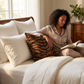 Tangerine Bliss Orange Handmade Luxury Pillow