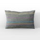 Acai Crush Berry Olive and Gray Handmade Luxury Pillow