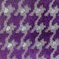 Velvet Plum Magenta and Taupe Handmade Luxury Pillow