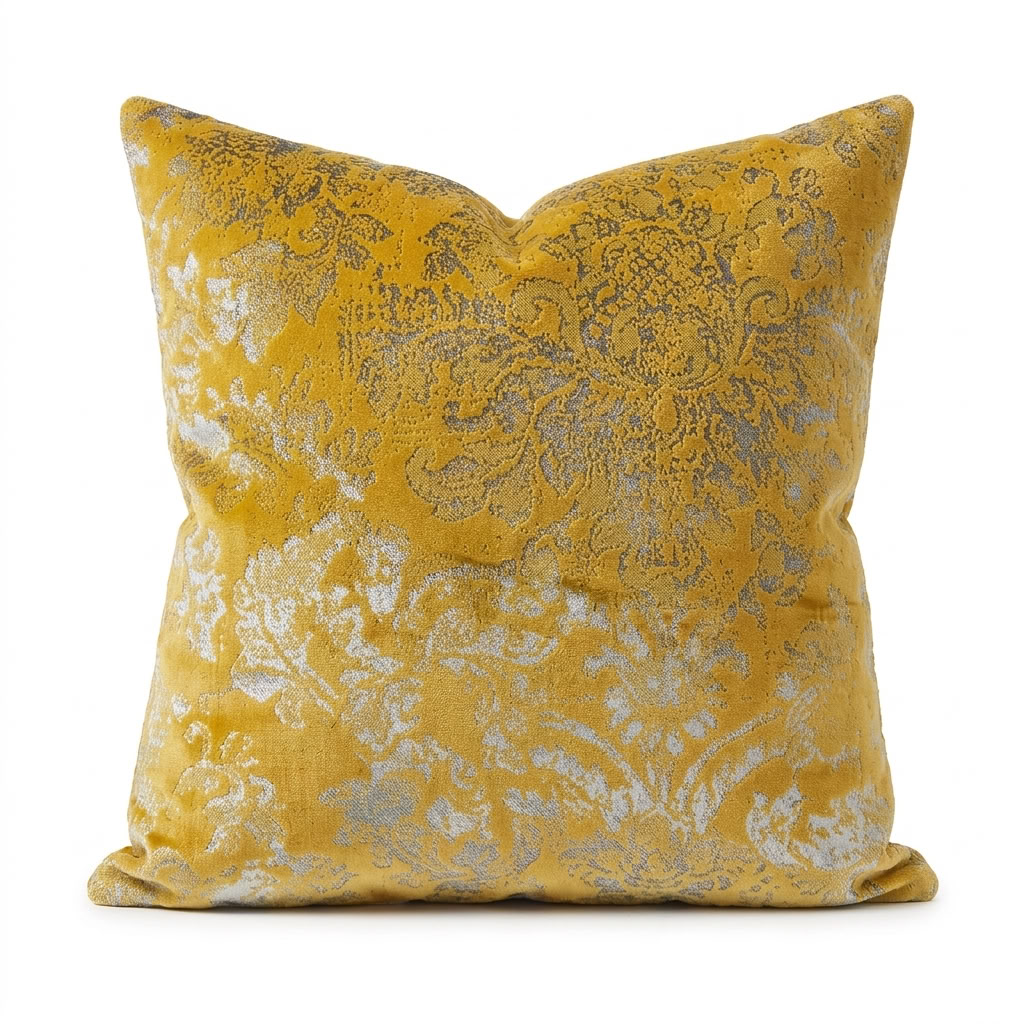 Venetian Gold Handmade Luxury Pillow