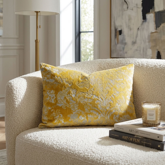 Venetian Gold Handmade Luxury Pillow