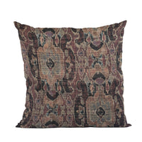 Bear Valley Red Luxury Throw Pillow