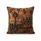 Sonoma Canyon Magenta Coral and Blue Handmade Luxury Pillow