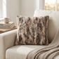 Plutus Brands Elegant Brandy Gold Light Brown Gold White Indoor Luxury Pillow