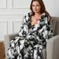 Tibet Faux Fox Handmade Luxury Throw