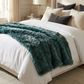 Plush ChiChi Feather Handmade Luxury Faux Fur Throw
