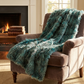 Plush ChiChi Feather Handmade Luxury Faux Fur Throw