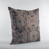 Sonoma Canyon Magenta Coral and Blue Handmade Luxury Pillow