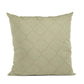 Plutus Creamy White Kona Embroydery, Some Shine To This Pattern Luxury Throw Pillow
