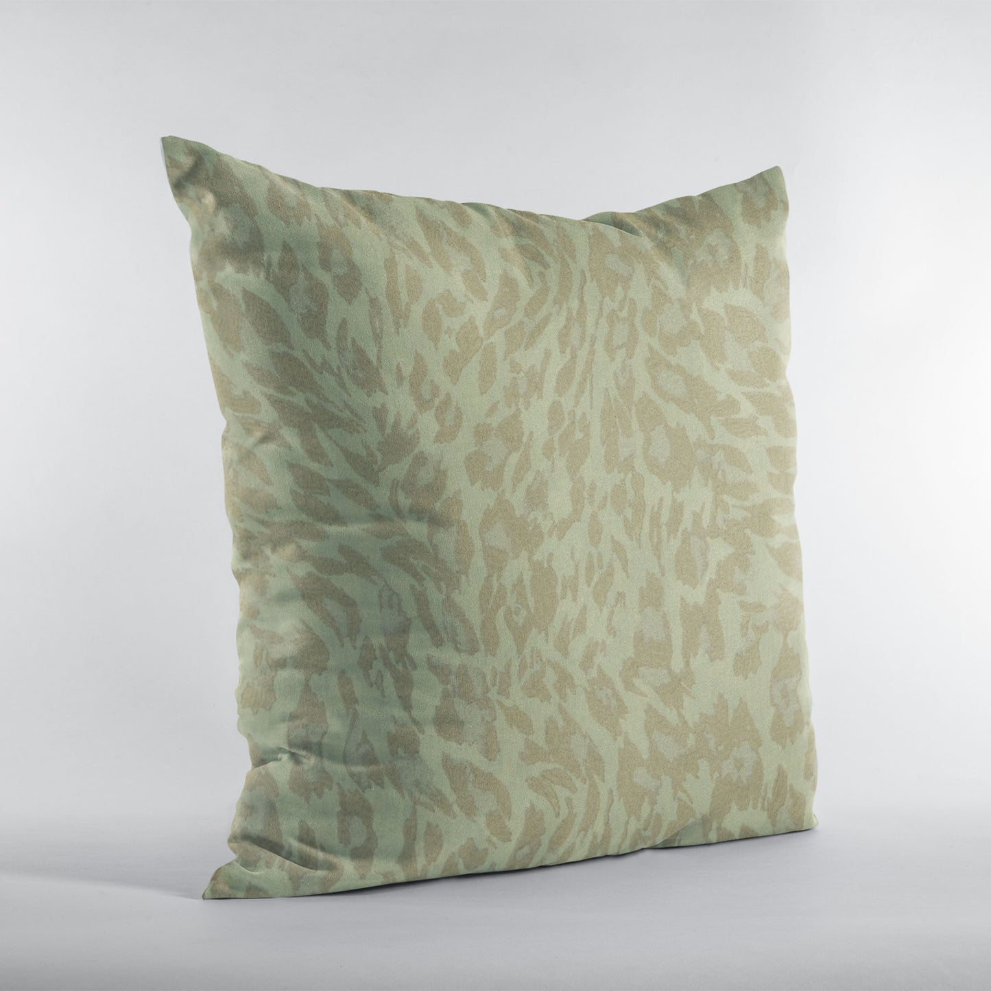 Plutus Stonewash Cheetah Embroydery Luxury Throw Pillow