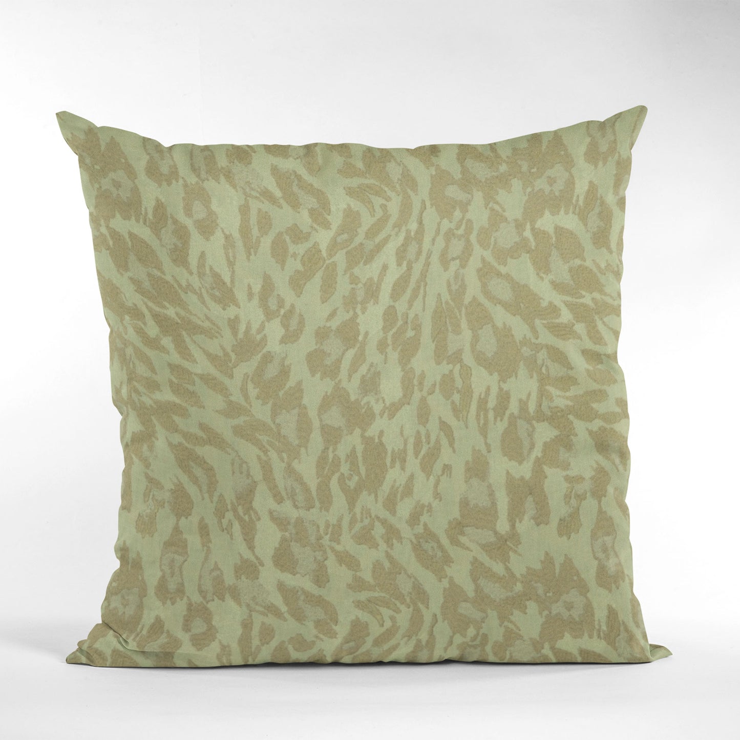 Plutus Stonewash Cheetah Embroydery Luxury Throw Pillow