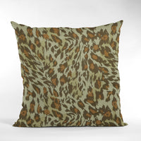Plutus Safari Cheetah Embroydery Luxury Throw Pillow