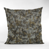 Plutus Twilight Hidden Island Velvet With Foil Printing On Top Luxury Throw Pillow